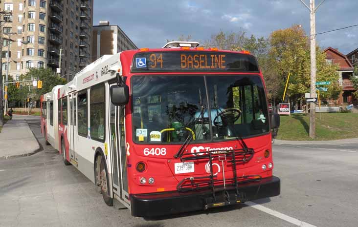 OC Transpo New Flyer D60LFR 6408